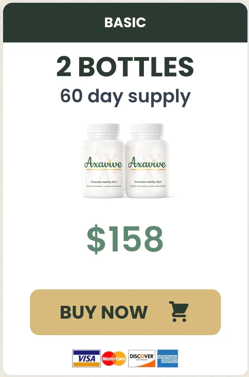 Axavive 2 bottle pack - 60 day supply